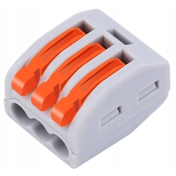 ZŁĄCZKA ELEKTRYCZNA AUTOMATYCZNA NA 3 32A, 250V. (LXZE67) 10szt