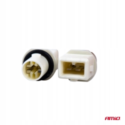 Gniazdo kostka oprawka żarówki T10 W5W W3W W16W AMIO-03047 kpl/2szt