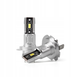 ŻARÓWKI SAMOCHODOWE LED H7 WIĘCEJ ŚWIATŁA ŚNIEŻNA BIEL AMIO-03332