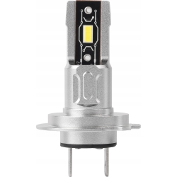 ŻARÓWKI SAMOCHODOWE LED H7 WIĘCEJ ŚWIATŁA ŚNIEŻNA BIEL AMIO-03332