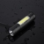 Latarka taktyczna LED XPE Q5 CREE + COB zoom akum. futerał 800lm 3 tryby