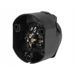 Gniazdo przyczepy 13 PIN  13 PIN plastikowe