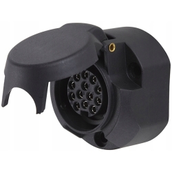 Gniazdo przyczepy 13 PIN  13 PIN plastikowe