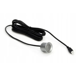 Zestaw czujników parkowania czujniki cofania MAX LED 4 sensory srebrne 22mm