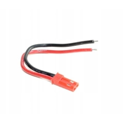 Wtyk JST - BEC z przewodem - żeński 110mm - (female)