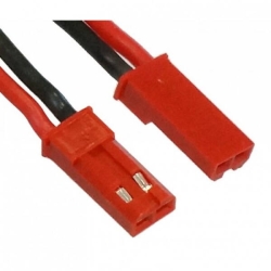 Wtyk JST - BEC z przewodem - żeński 110mm - (female)