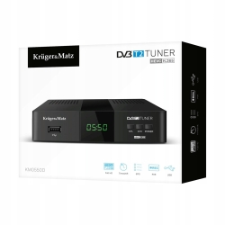 Tuner TV naziemnej DVB-T2 Kruger&matz KM0550D