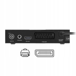 Tuner TV naziemnej DVB-T2 Kruger&matz KM0550D
