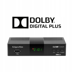 Tuner TV naziemnej DVB-T2 Kruger&matz KM0550D
