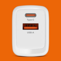 Szybka ładowarka sieciowa GAN 45W Power Delivery Quick Charge Kruger&Matz