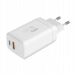 Szybka ładowarka sieciowa 65W GaN Power Delivery Quick Charge Kruger&Matz