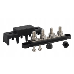 Blok rozdzielczy masy minusa bus bar M10 12V - 48V 250A AMIO-03811