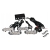 4x LAMPY OSTRZEGAWCZE STROBOSKOP POMOC LAWETA LED
