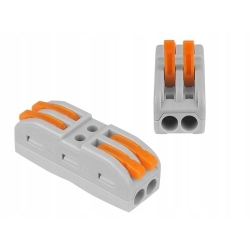 WAGO Złączka elektryczna automatyczna podwójna (kostka), 32A, 250V 10szt
