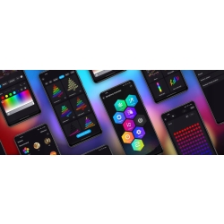 TAŚMA LED SMART NEON RGBIC Bluetooth 10M IP65 USB (IN362)