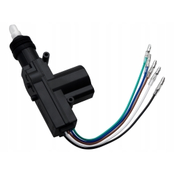 SIŁOWNIK ZAMKA CENTRALNEGO DRZWI MASTER UNIWERSALNY 12V 8KG 5P szer. 29mm