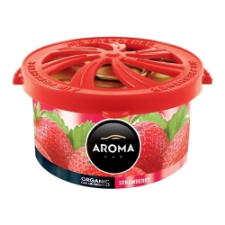 Puszka zapachowa odświeżacz Aroma Car Organic Strawberry