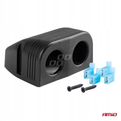 GNIAZDO ZAPALNICZKI OBUDOWA PANEL RAMKA USB 02866-AMiO