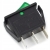 Przełącznik MK111 zielony 12V podświetlany 1329#