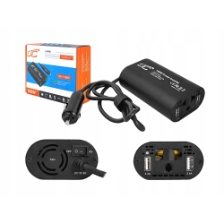 Przetwornica 12V/230V 150W LTC + 2 x USB 2.4A