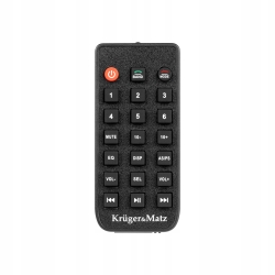 Radio samochodowe Bluetooth Kruger&Matz 1 DIN USB AUX PILOT microSD KM2011