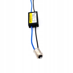 Filtr LED CAN BUS - oprawka BA9S --> W5W (IN372)