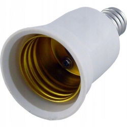 Adapter do żarówek - Gwint E14 na E27 - przejściówka żarówki