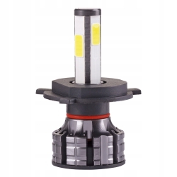 Żarówki samochodowe LED seria COB H4 6500K AMIO-02843