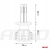 Żarówki samochodowe LED seria COB H4 6500K AMIO-02843