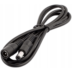 PRZEDŁUŻACZ 1,2m DC 2,1/5,5 KABEL ZASILAJĄCY DO KAMER IP PRZEWÓD DC 12V