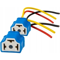 AMiO GNIAZDO WTYCZKA KOSTKA CERAMICZNA H4 12/24V 2szt
