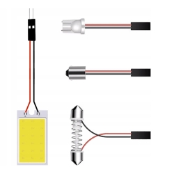 Panel Moduł LED COB 18 chip W5W C5W C10W T4W BA9S listwa (IN385)