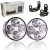 Okrągłe światła do jazdy dziennej LED lampy E4 70mm (IN387)
