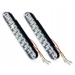 Światła LED do jazdy dziennej E4 RL 400lm DRL Z KIERUNKOWSKAZEM (IN389)