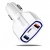 Szybka ładowarka samochodowa 2x USB 1x Type-C Quick Charge 3.0 (IN394)
