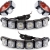 UNIWERSALNE ŚWIATŁA DRL DO JAZDY DZIENNEJ 2x 6 LED ELASTYCZNE FLEX (IN406)