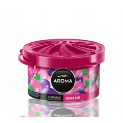 Odświeżacz powietrza AROMA CAR Organic BUBBLE GUM zapach samochodowy