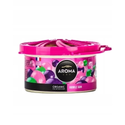 Odświeżacz powietrza AROMA CAR Organic BUBBLE GUM zapach samochodowy