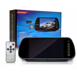 Monitor LCD 7" w miejsce lusterka Wyświetlacz kamery (004059)