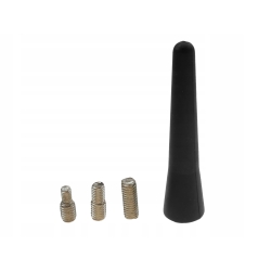 Antena samochodowa maszt anteny 9 cm z 3 adapterami 5/6/7mm krótki