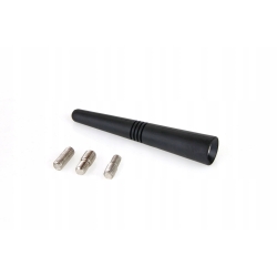 Antena samochodowa maszt anteny 9 cm z 3 adapterami 5/6/7mm krótki