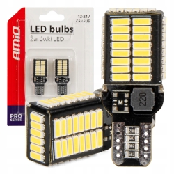 Żarówki LED CANBUS PRO series T15e W16W 54x4014 SMD White 12V 24V