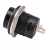 Przełącznik Przycisk Chwilowy R13-507 Czarny 250V-3A 16mm Okrągły