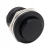 Przełącznik Przycisk Chwilowy R13-507 Czarny 250V-3A 16mm Okrągły