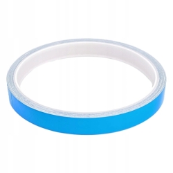Świecąca W Ciemności Taśma Fluorescencyjna Niebieska 1cm x 3m Odblaskowa