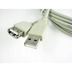 Kabel Przedłużacz USB typu A -- wtyk - gniazdo 1,8m (KPO2783-1,8)