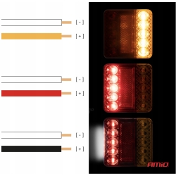 Lampa zespolona tylna LED AMIO-04389