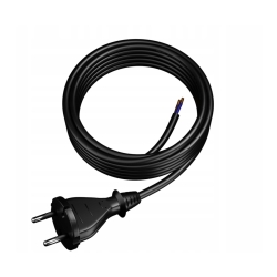 Przewód kabel okrągły elektryczny giętki w izolacji gumowej OWY 3 x 1,5 3m
