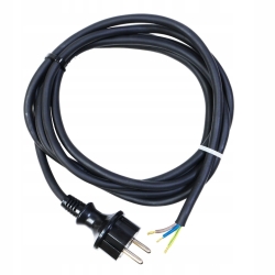 Przewód kabel okrągły elektryczny giętki w izolacji gumowej OWY 3 x 1,5 3m