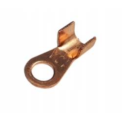 Konektor oczkowy końcówka M5 5A grubość 0.5mm (010442-AK)